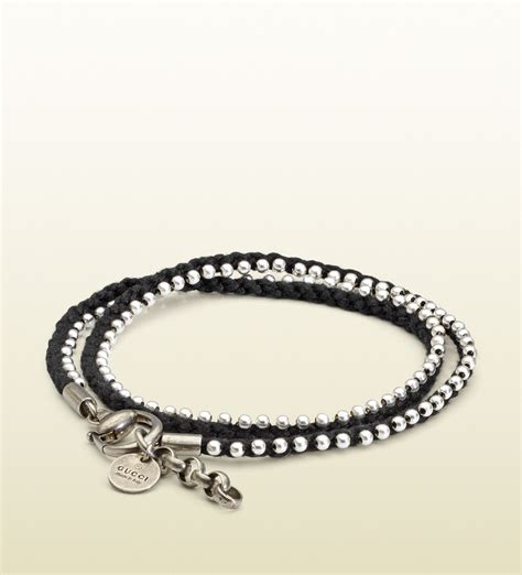 gucci cord set for men|men's gucci bracelet.